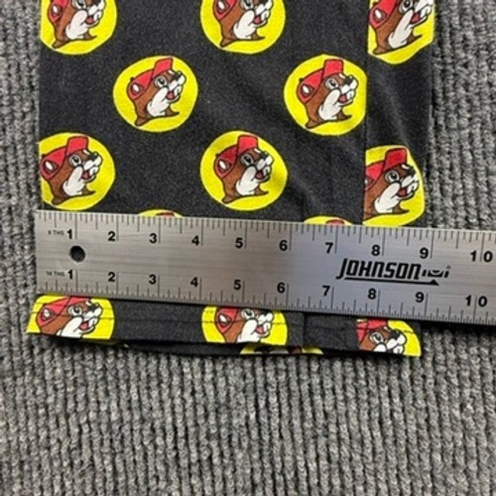 Buc-ee's Beaver Logo Pajama Pants Mens Medium Black‎ Cotton Lounge Sleepwear - Picture 5 of 10
